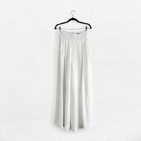 ME+EM Satin Back Crepe Wide-Leg Trouser - Picture 6 of 7